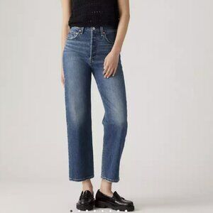 Levi's Ankle Ribcage Straight Jeans